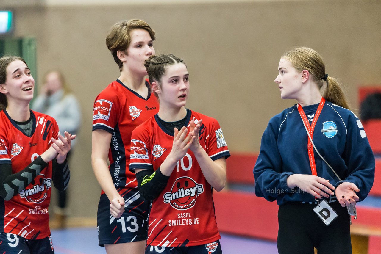 Bild 236 - B-Juniorinnen SG HH Nord - SV Henstedt Ulzburg : Ergebnis: 23:22